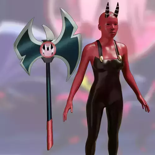 MILLIES COSPLAY AXE HORNS