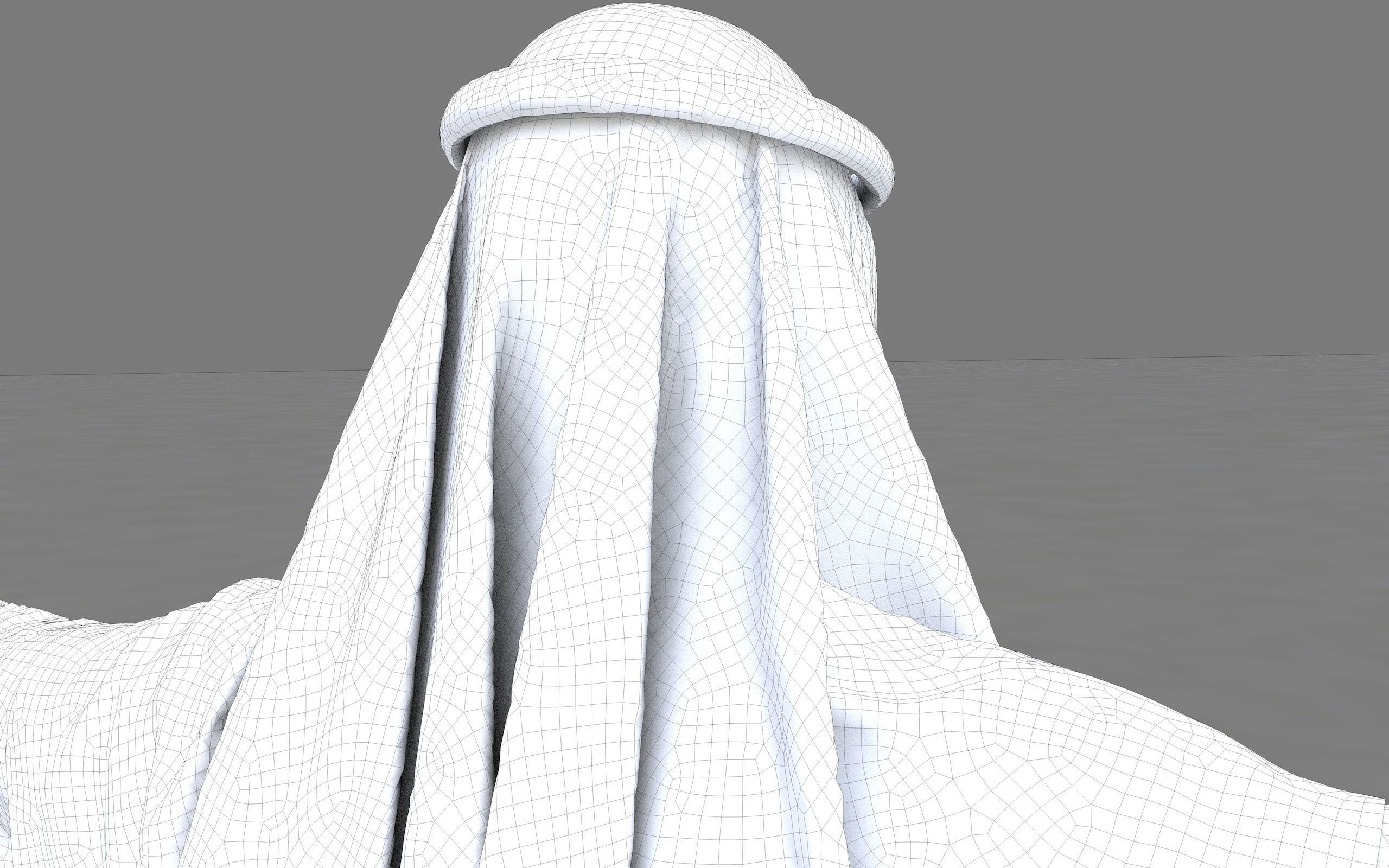  muslim arabia man 3d model 3D model_42