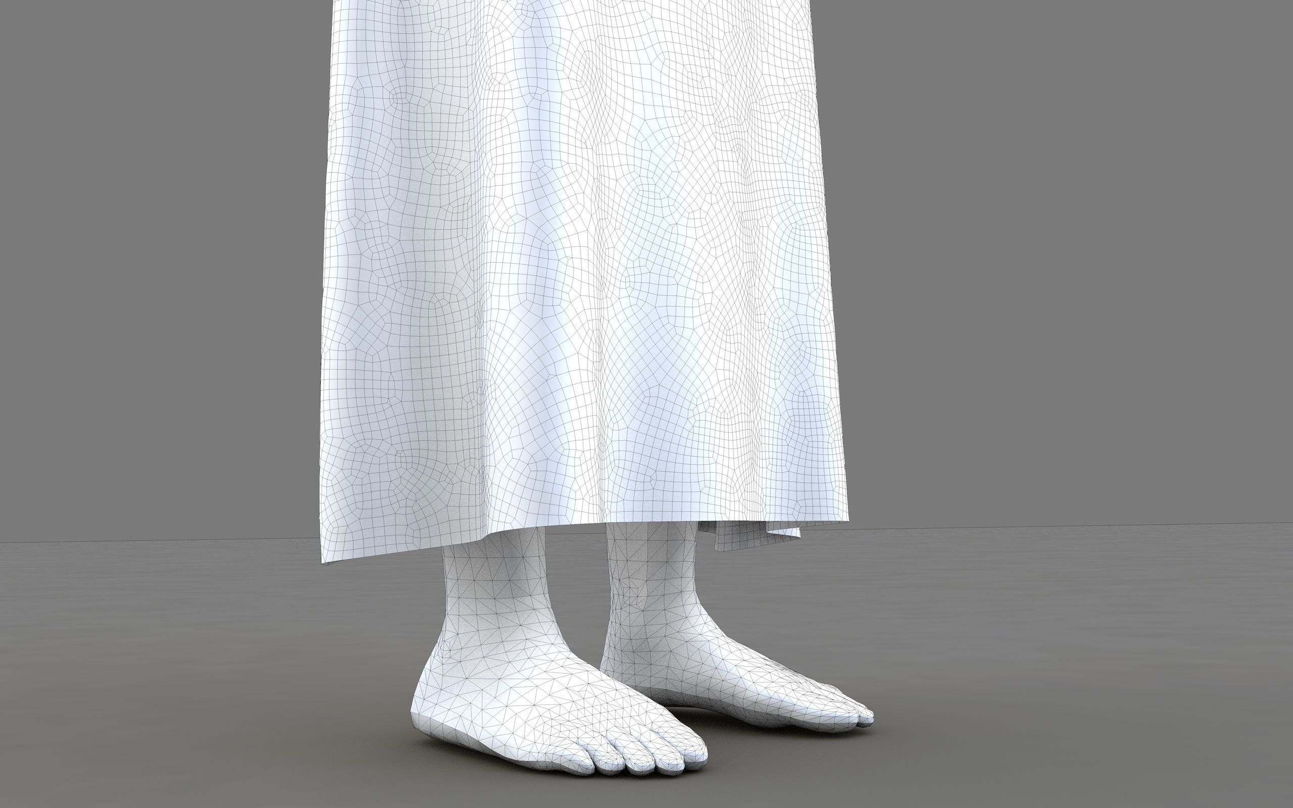  muslim arabia man 3d model 3D model_52