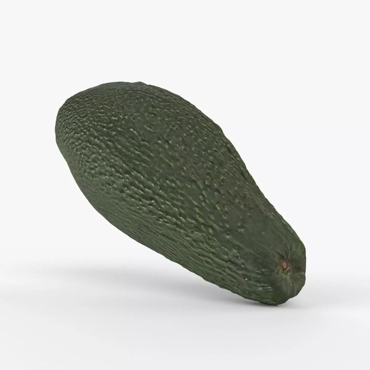 Photorealistic 3D Scanned Avocado Low-poly 3D model_0