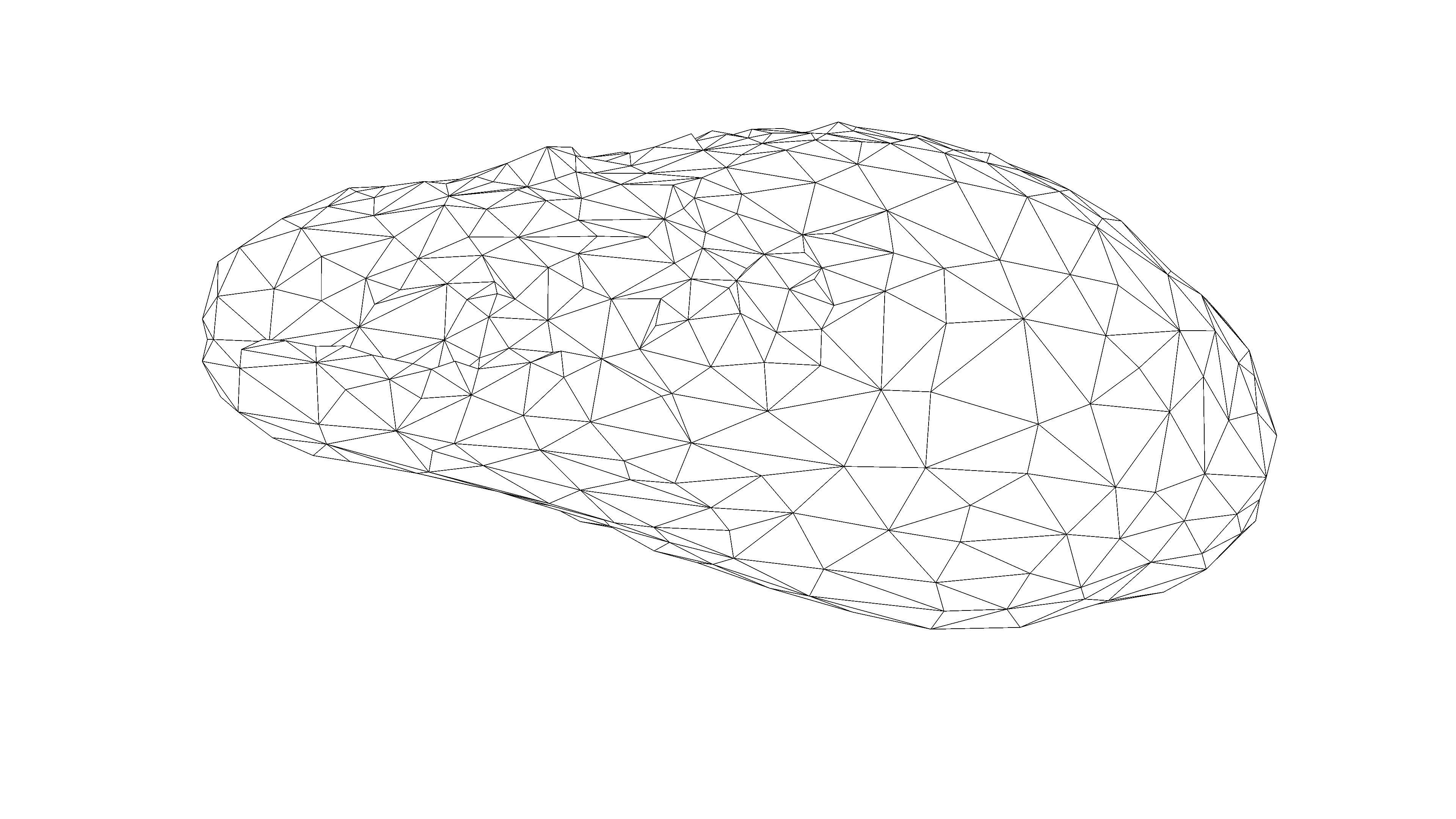 Photorealistic 3D Scanned Avocado Low-poly 3D model_15