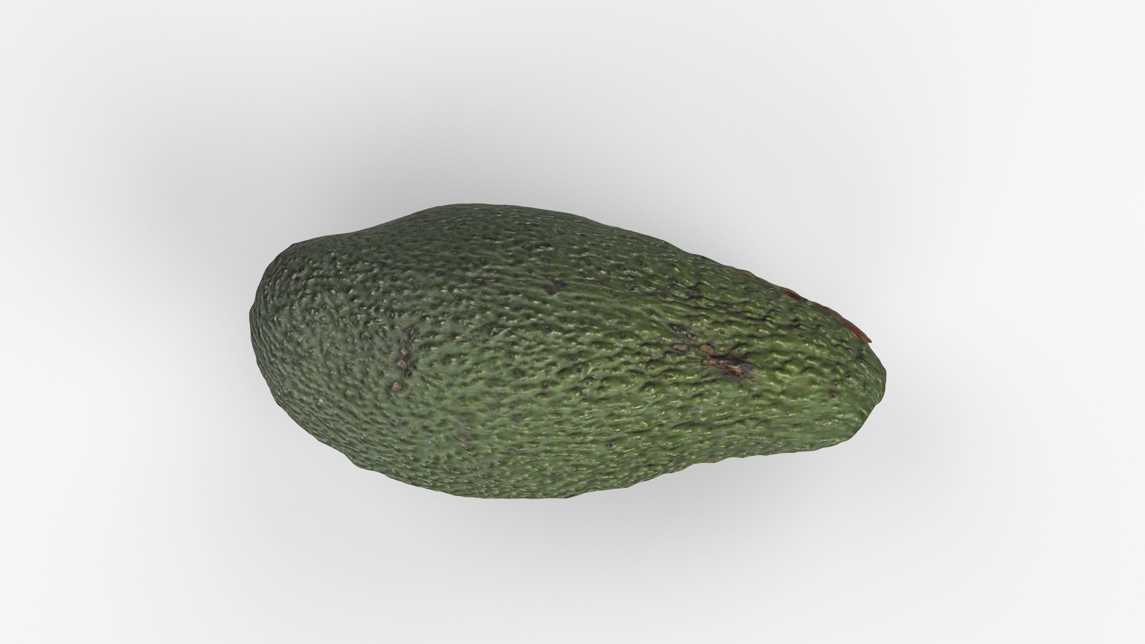 Photorealistic 3D Scanned Avocado Low-poly 3D model_9
