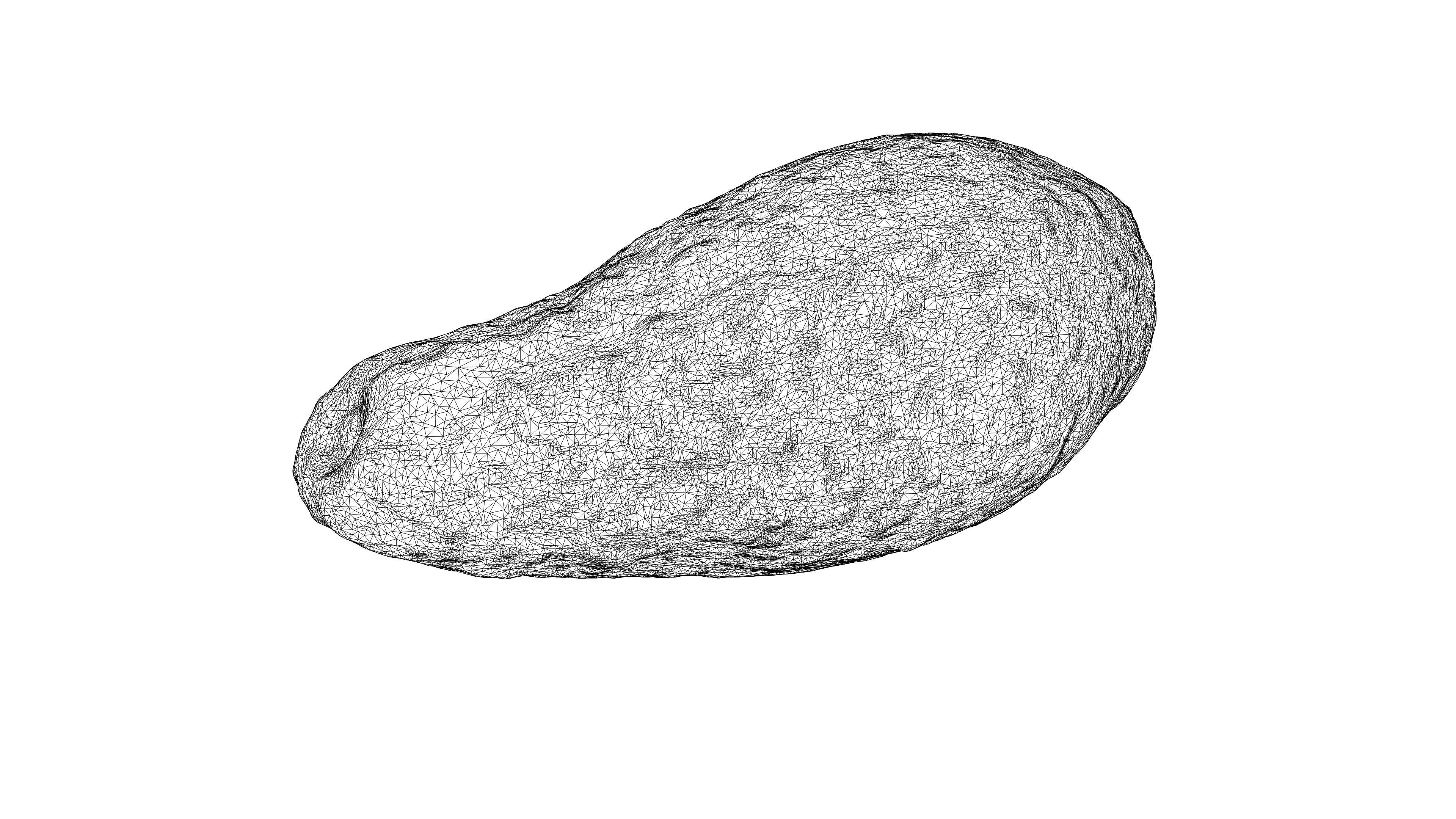 Photorealistic 3D Scanned Avocado Low-poly 3D model_20