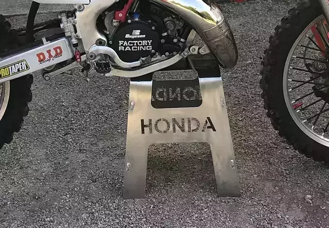 Dirtbike stand HONDA - no logo 3D model