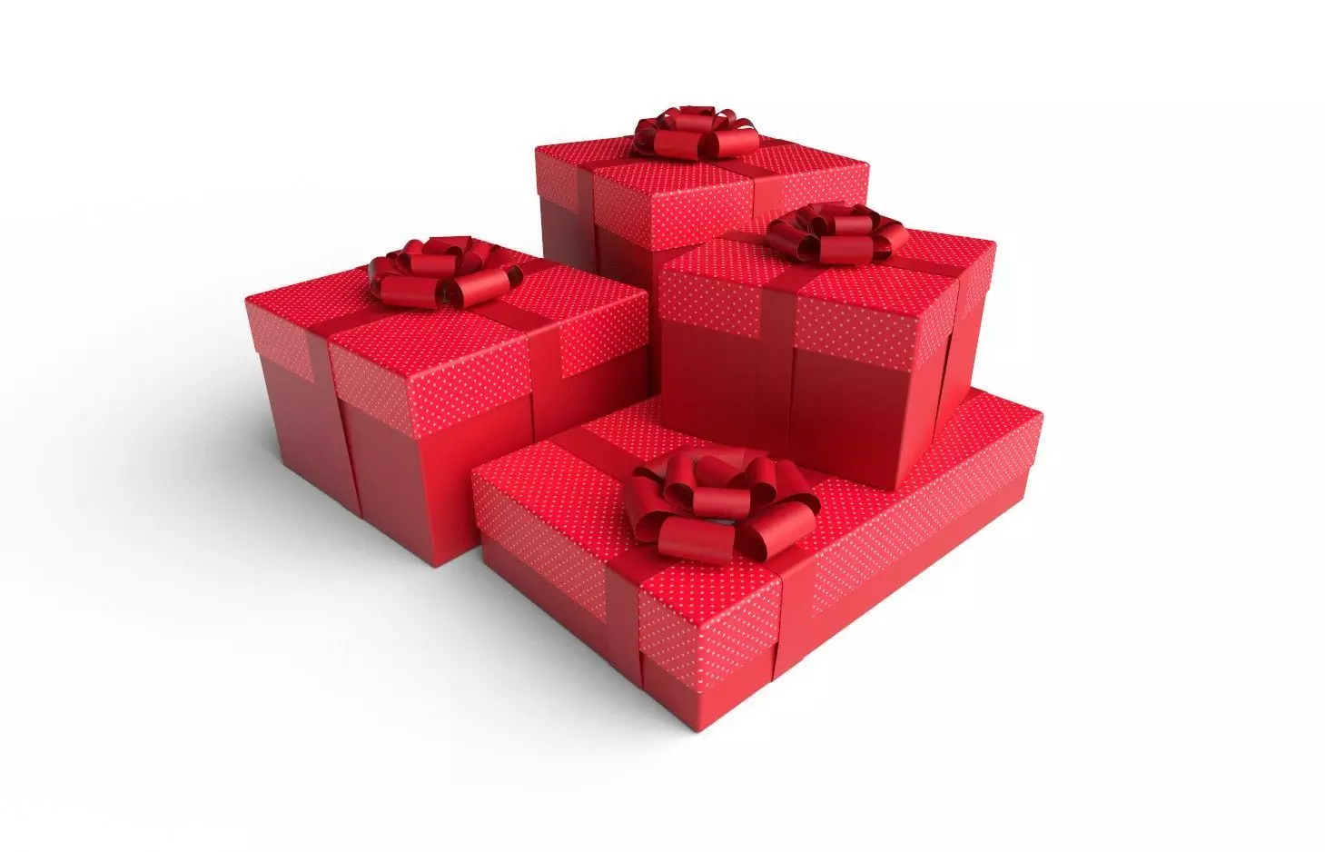 Gift Boexs M02 Low-poly 3D model_0