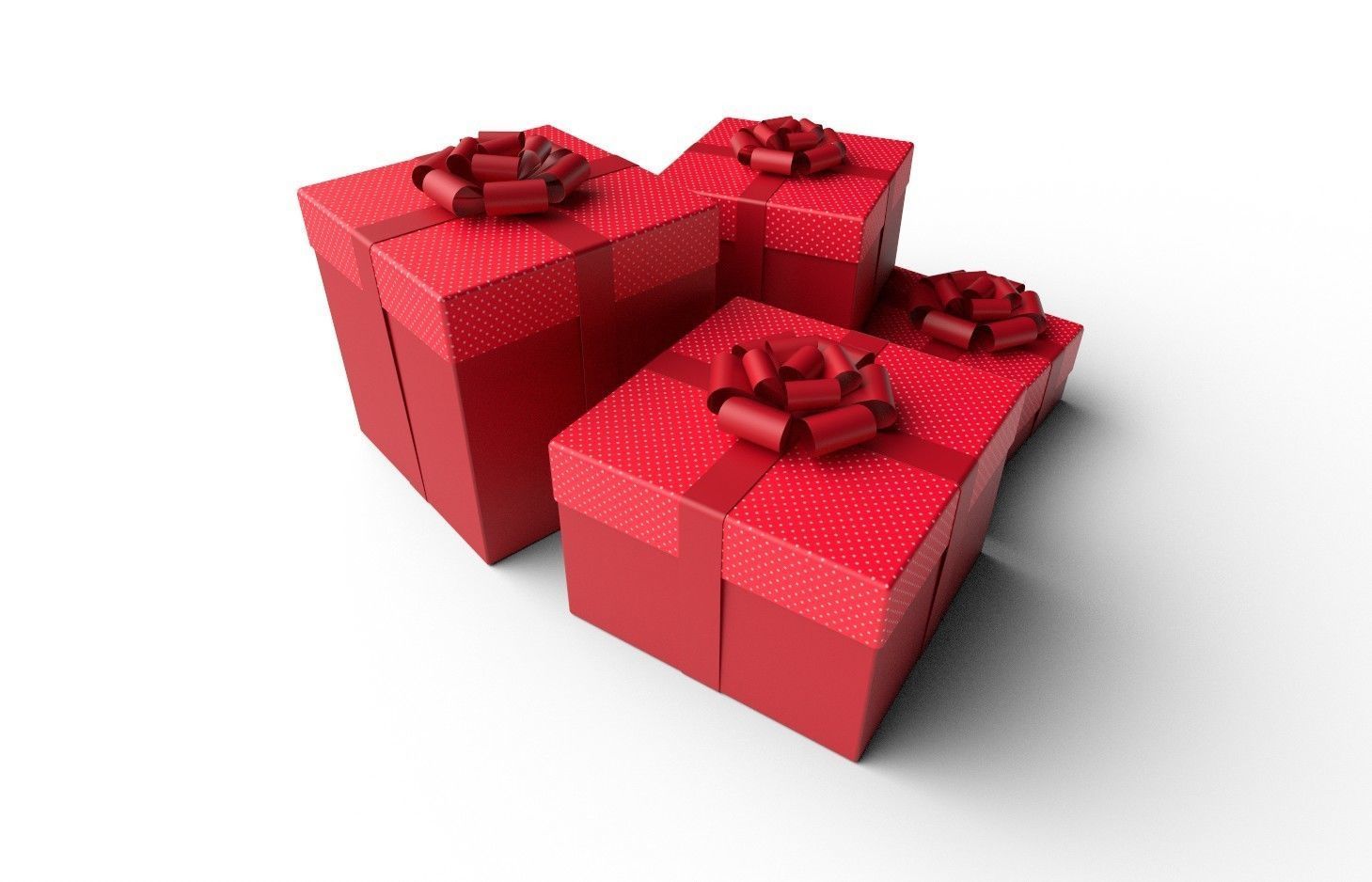 Gift Boexs M02 Low-poly 3D model_4