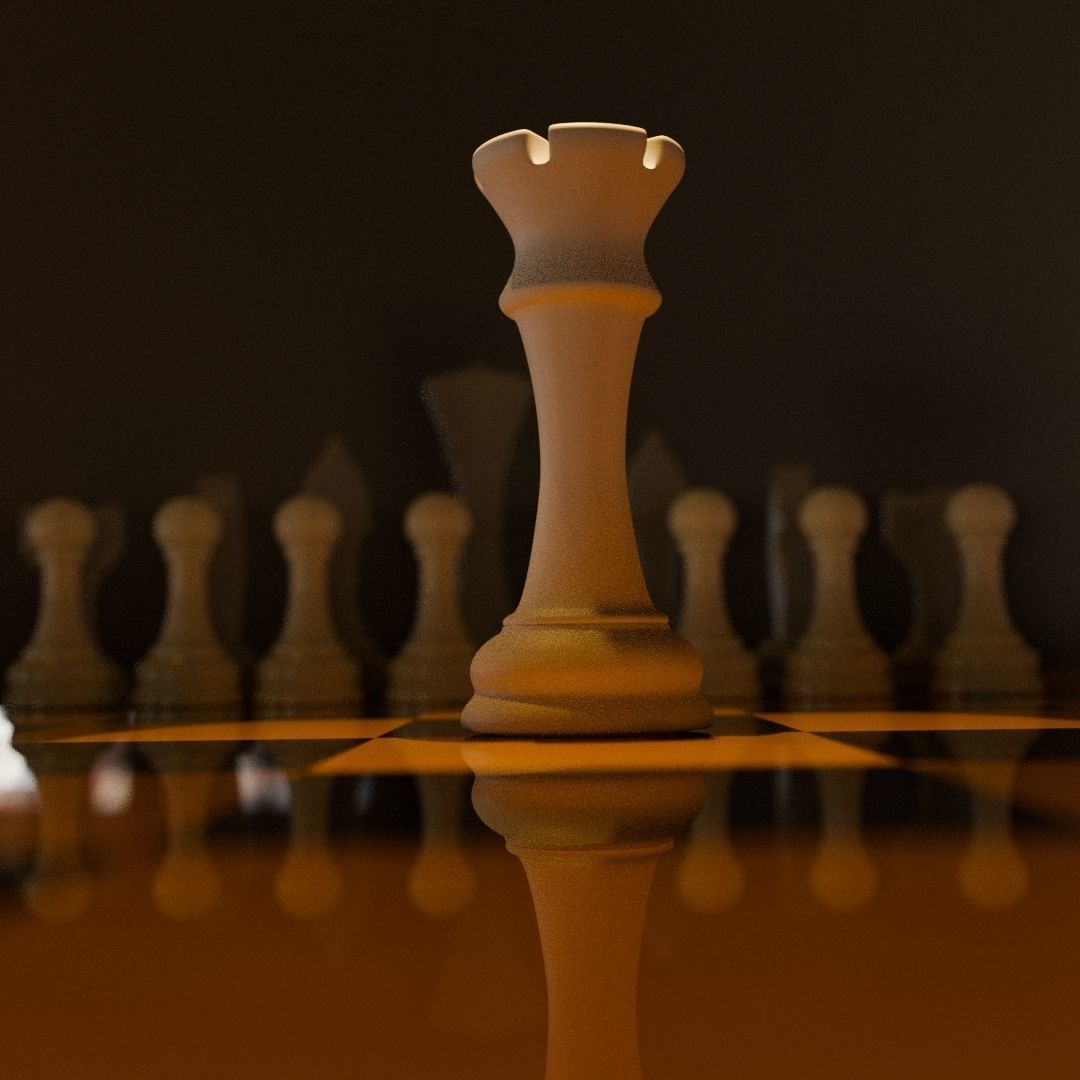 Chess  Free 3D model_1
