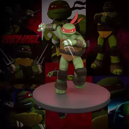 Raphael from the Teenage Mutant Ninja Turtles 3D model