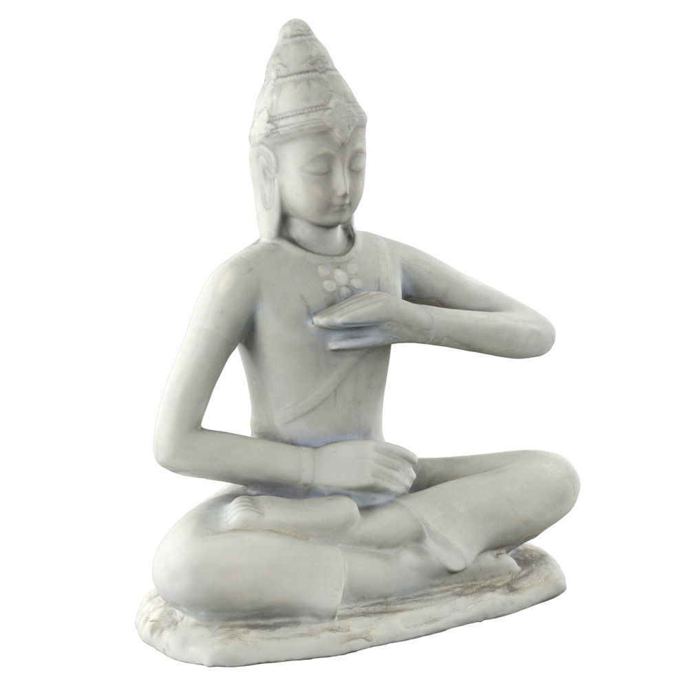 SITTING BUDDHA 3D model_3