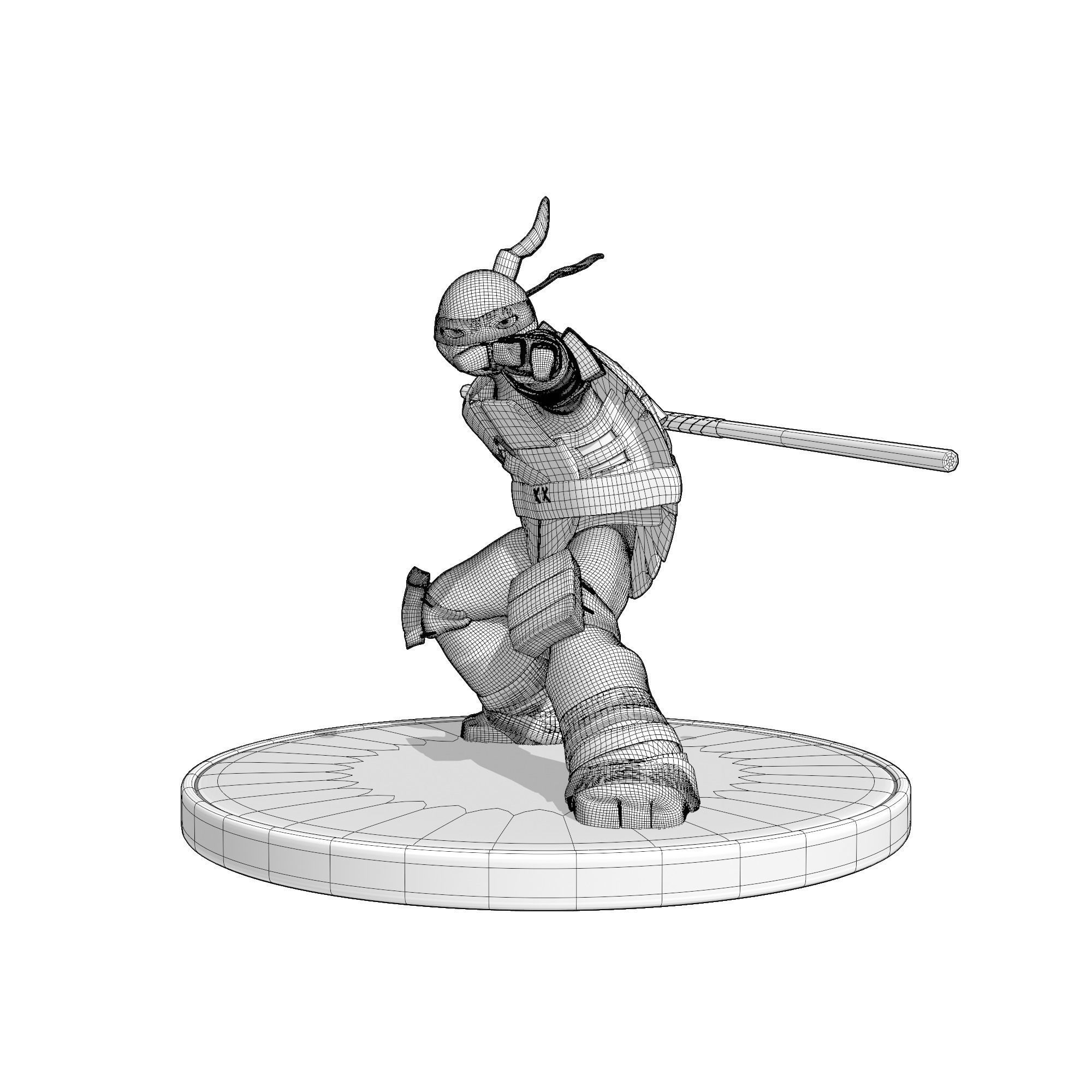 Donatello from the Teenage Mutant Ninja Turtles  3D model_11