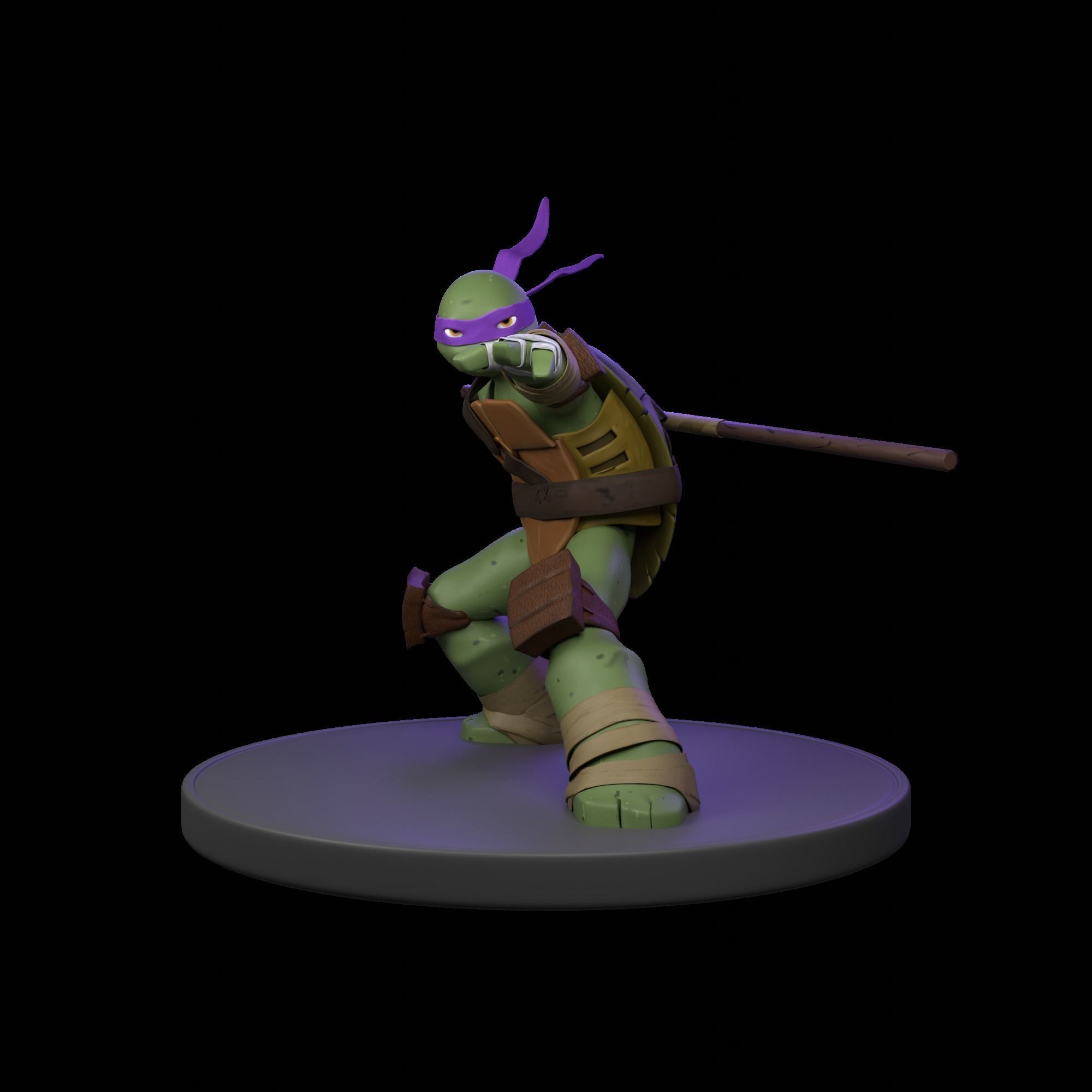 Donatello from the Teenage Mutant Ninja Turtles  3D model_4
