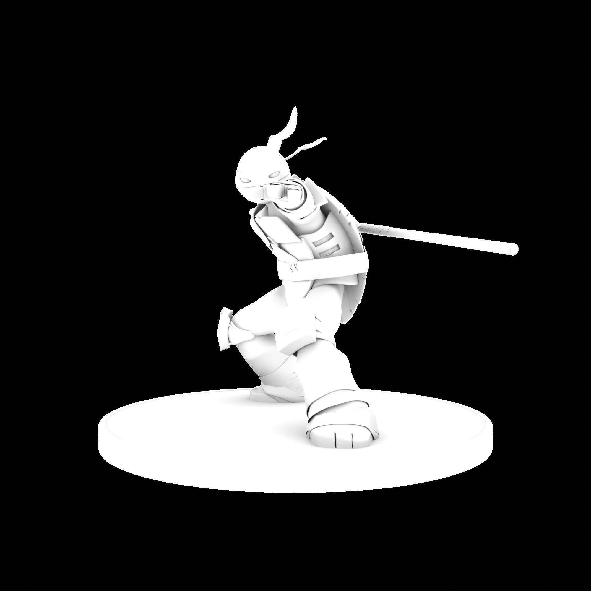 Donatello from the Teenage Mutant Ninja Turtles  3D model_10