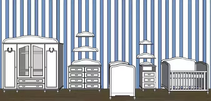 Shah children room full set special design