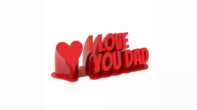 I love you dad - Gift for dad