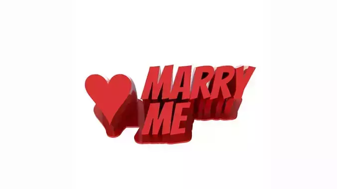 Marry me - Gift for lover