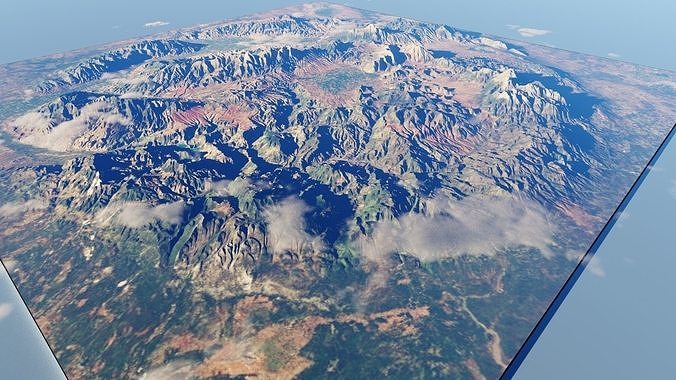 Real World Terrain 32 3D model