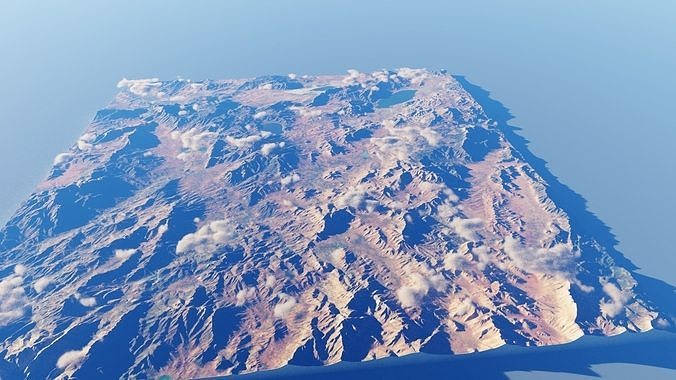 Real World Terrain 36 3D model