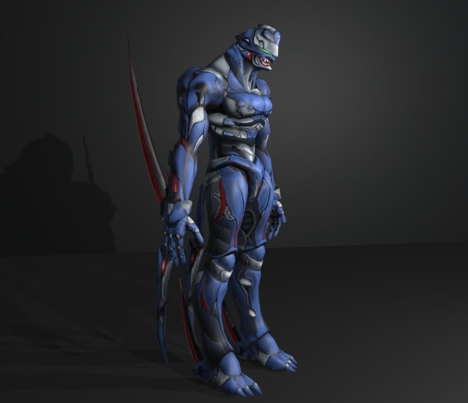 xion beast 3D model_3