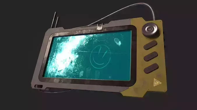SciFi Device Controller V1 Low-poly 3D model SciFi Device Controller V1 Low-poly 3D model
