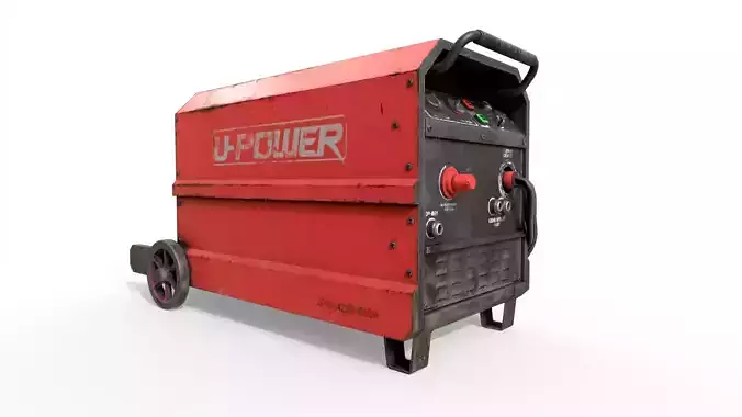 POWER DISTRIBUTOR Low-poly 3D model