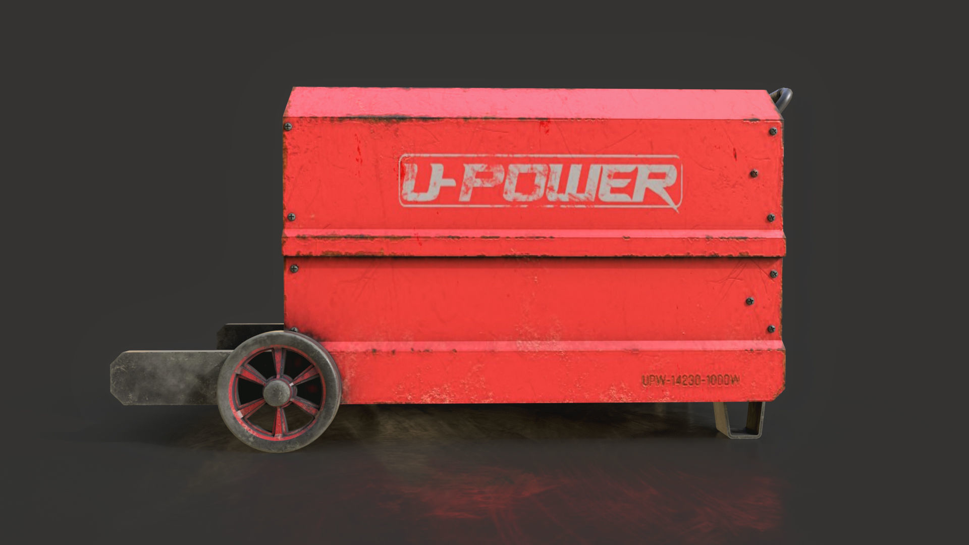 POWER DISTRIBUTOR Low-poly 3D model_3