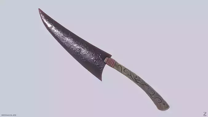 Obsidian blade