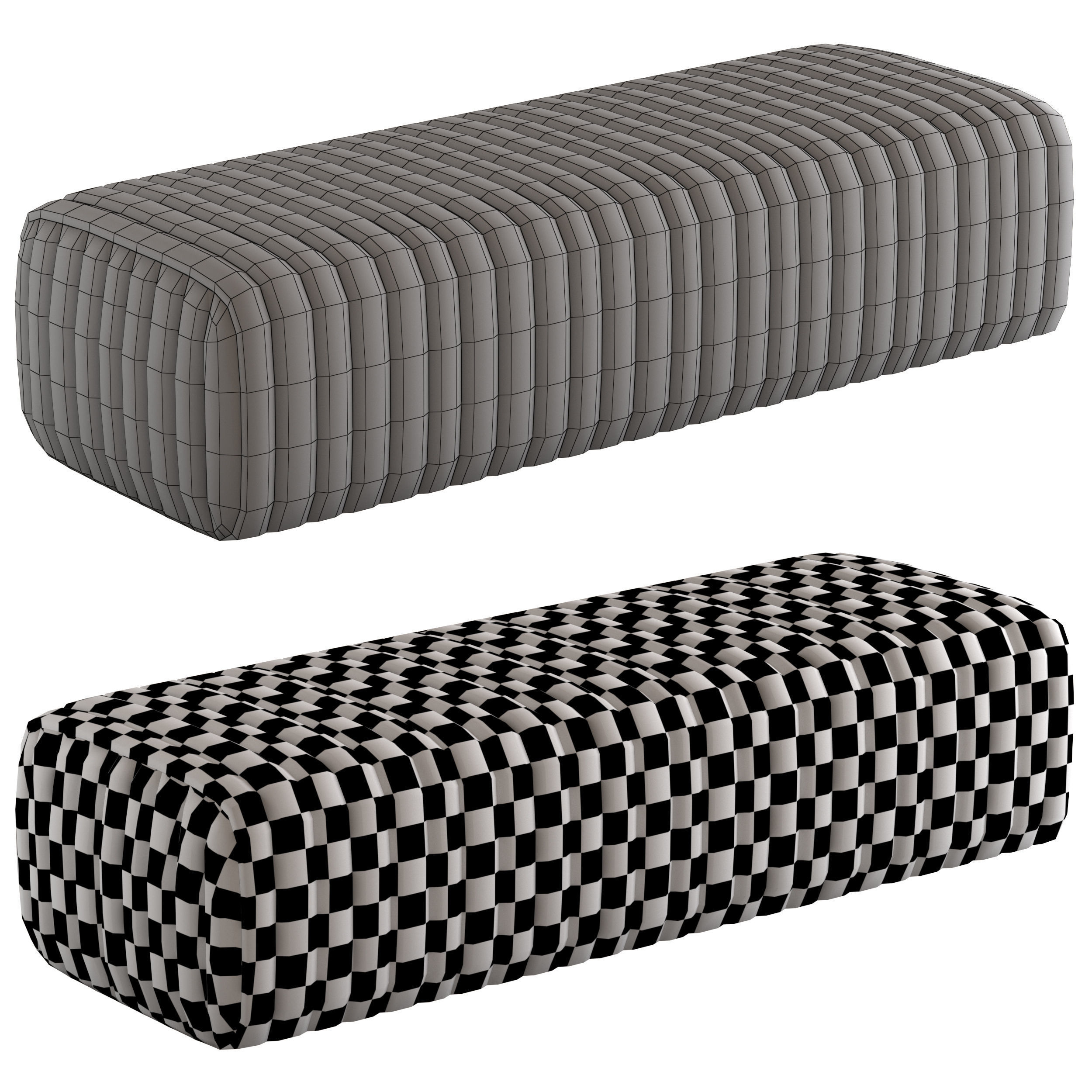 Loma Bench Kelly Wearstler 3D model_4