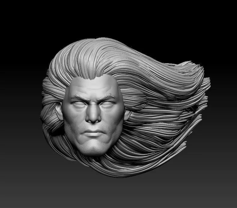 Sentry - Headsculpt for Action Figures 3D print model_0