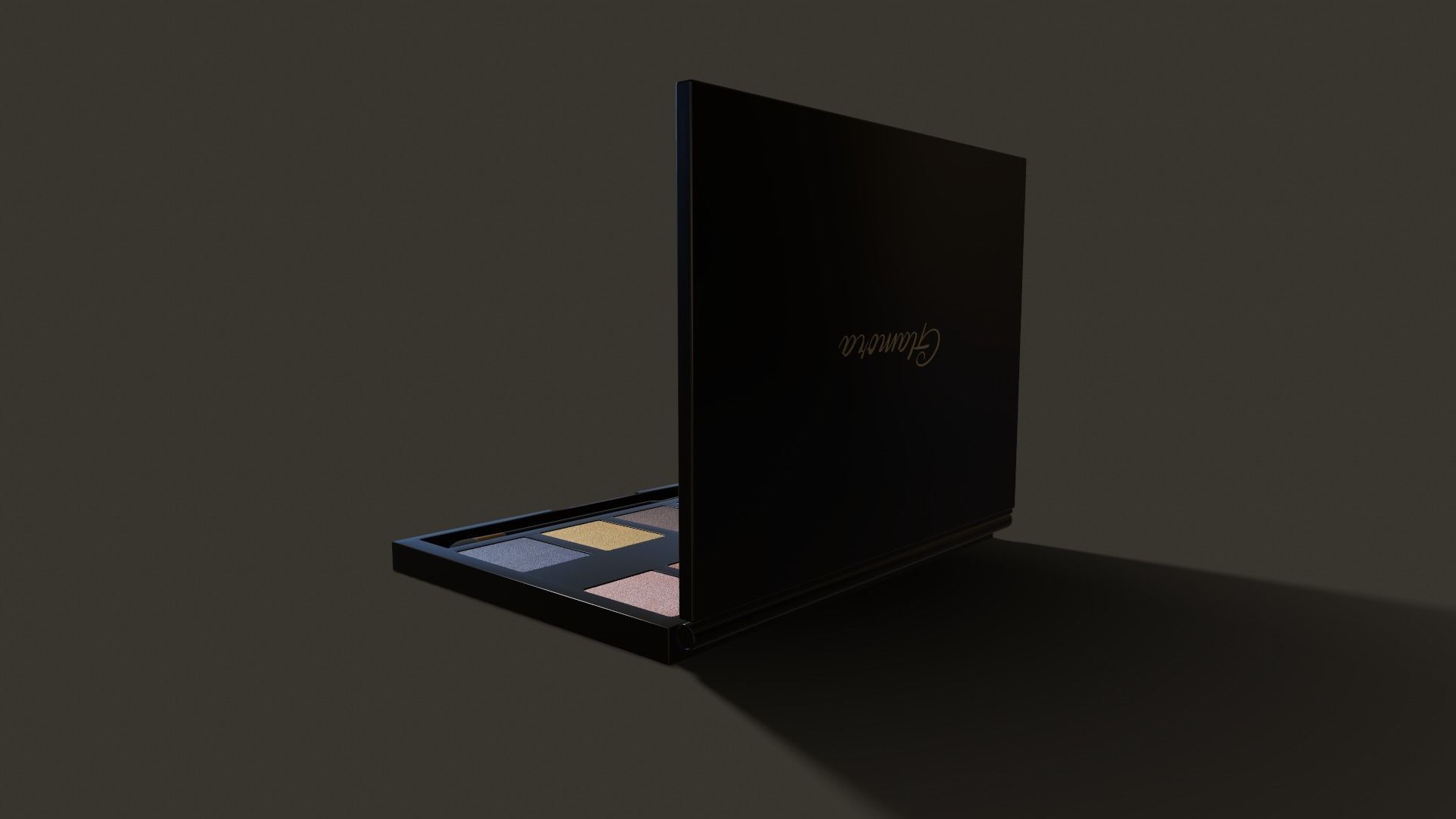 Makeup Tools Set - 3D Model Low-poly 3D model_4