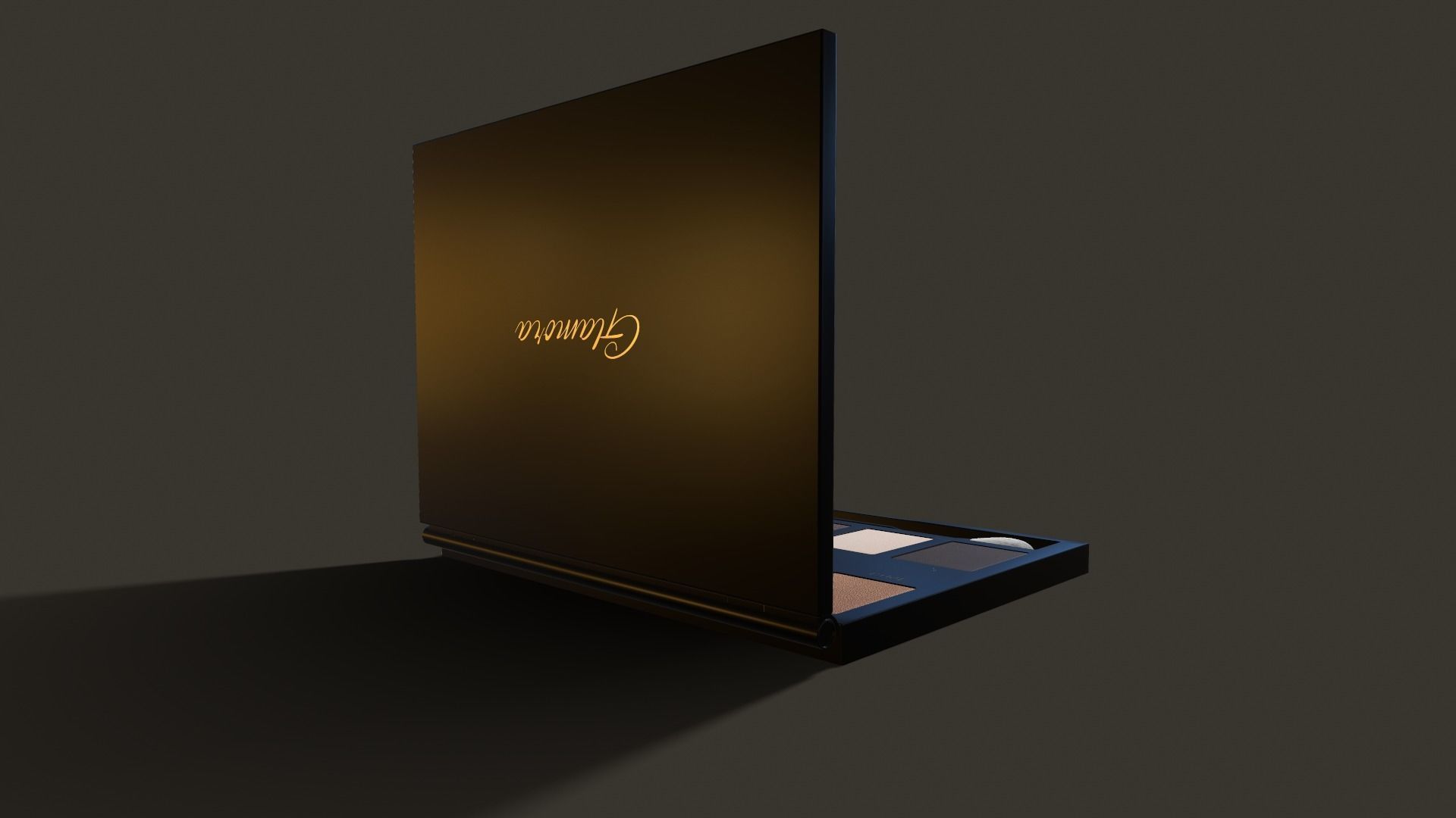 Makeup Tools Set - 3D Model Low-poly 3D model_5