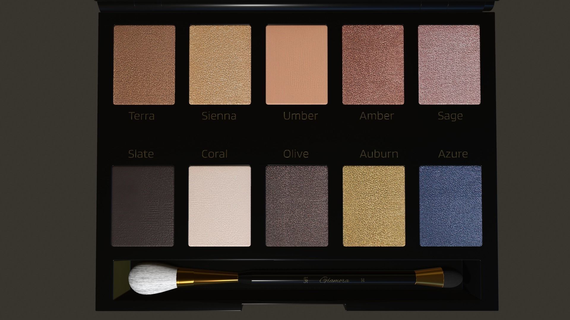 Makeup Tools Set - 3D Model Low-poly 3D model_8