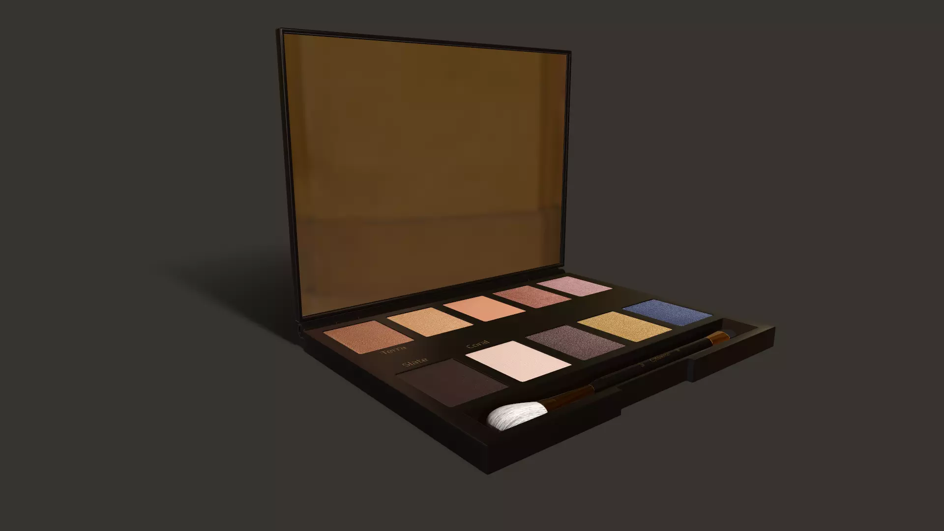 Makeup Tools Set - 3D Model Low-poly 3D model_0