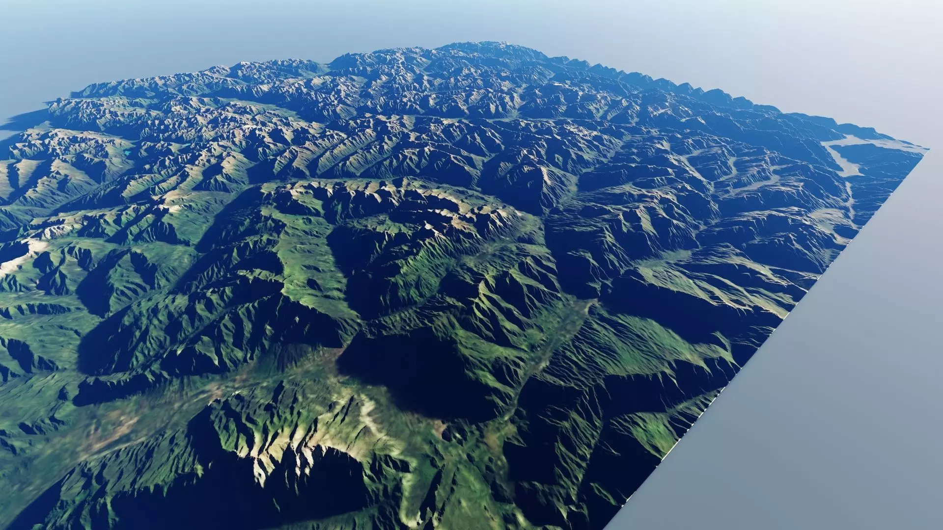 Alp Terrain 28 3D model_0