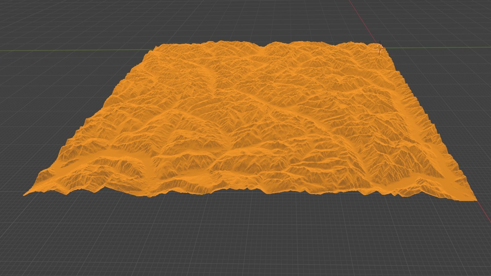 Alp Terrain 28 3D model_3