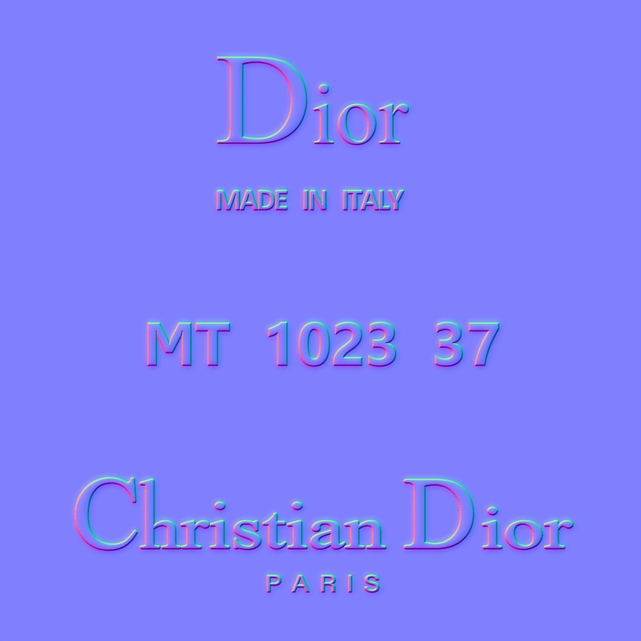 CHRISTIAN DIOR 3D SHOES D-MAJOR ANKLE BOOT Low-poly 3D model_27