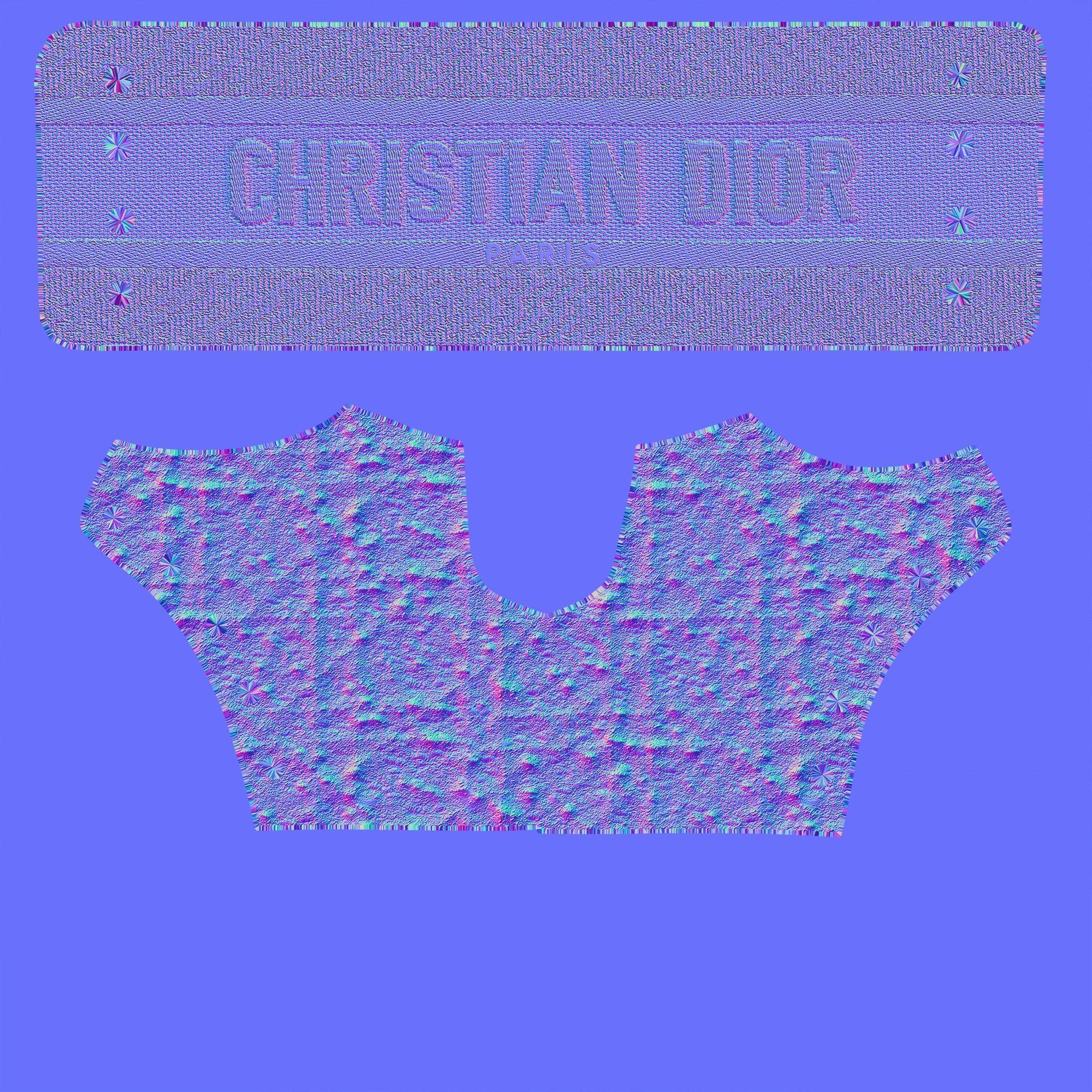 CHRISTIAN DIOR 3D SHOES D-MAJOR ANKLE BOOT Low-poly 3D model_26