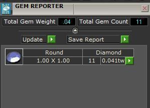 N Letter Circle Pendant 4156 3D print model_8