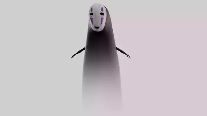 No Face Spirited Away 3D model