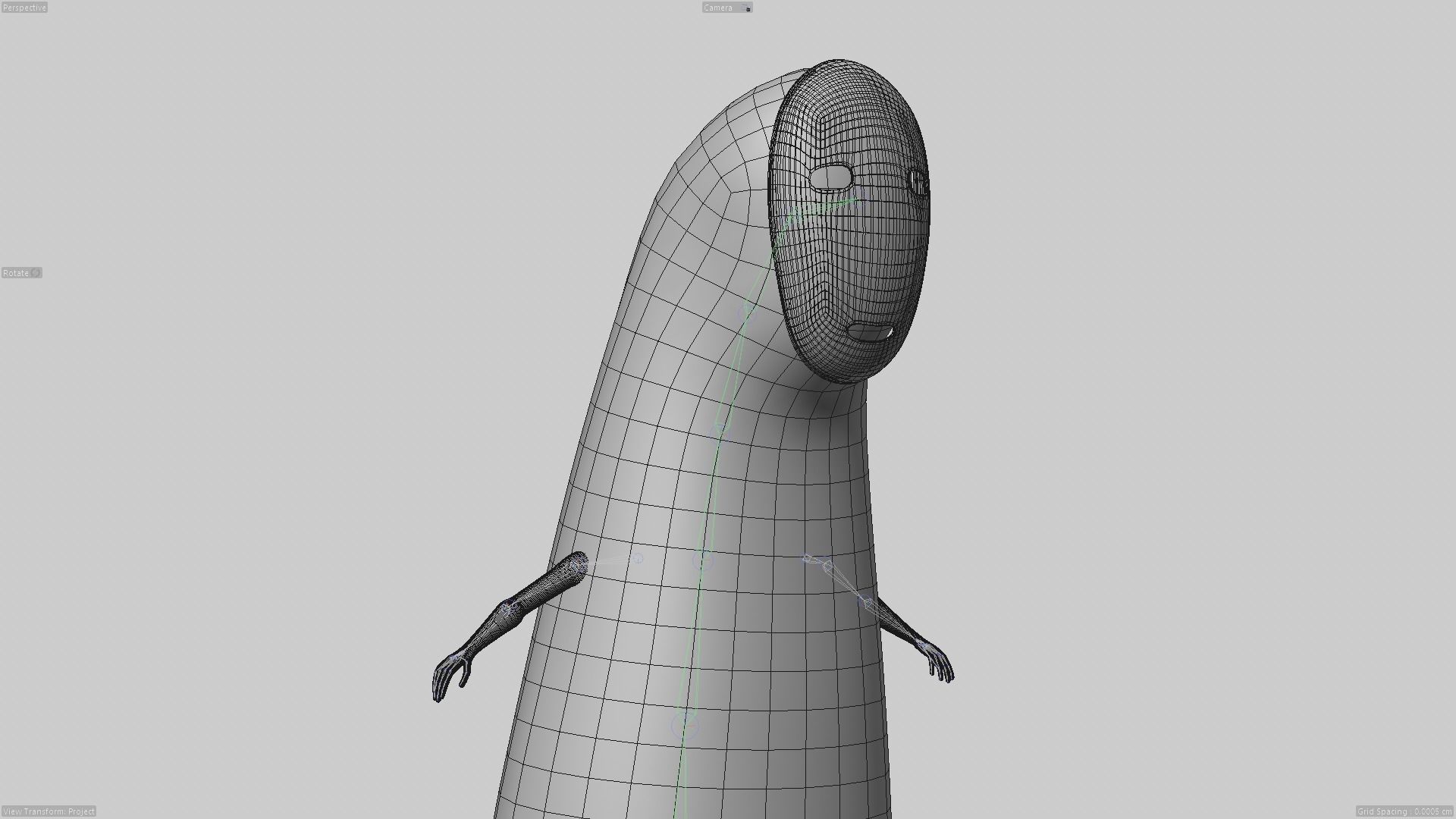 No Face Spirited Away 3D model_6