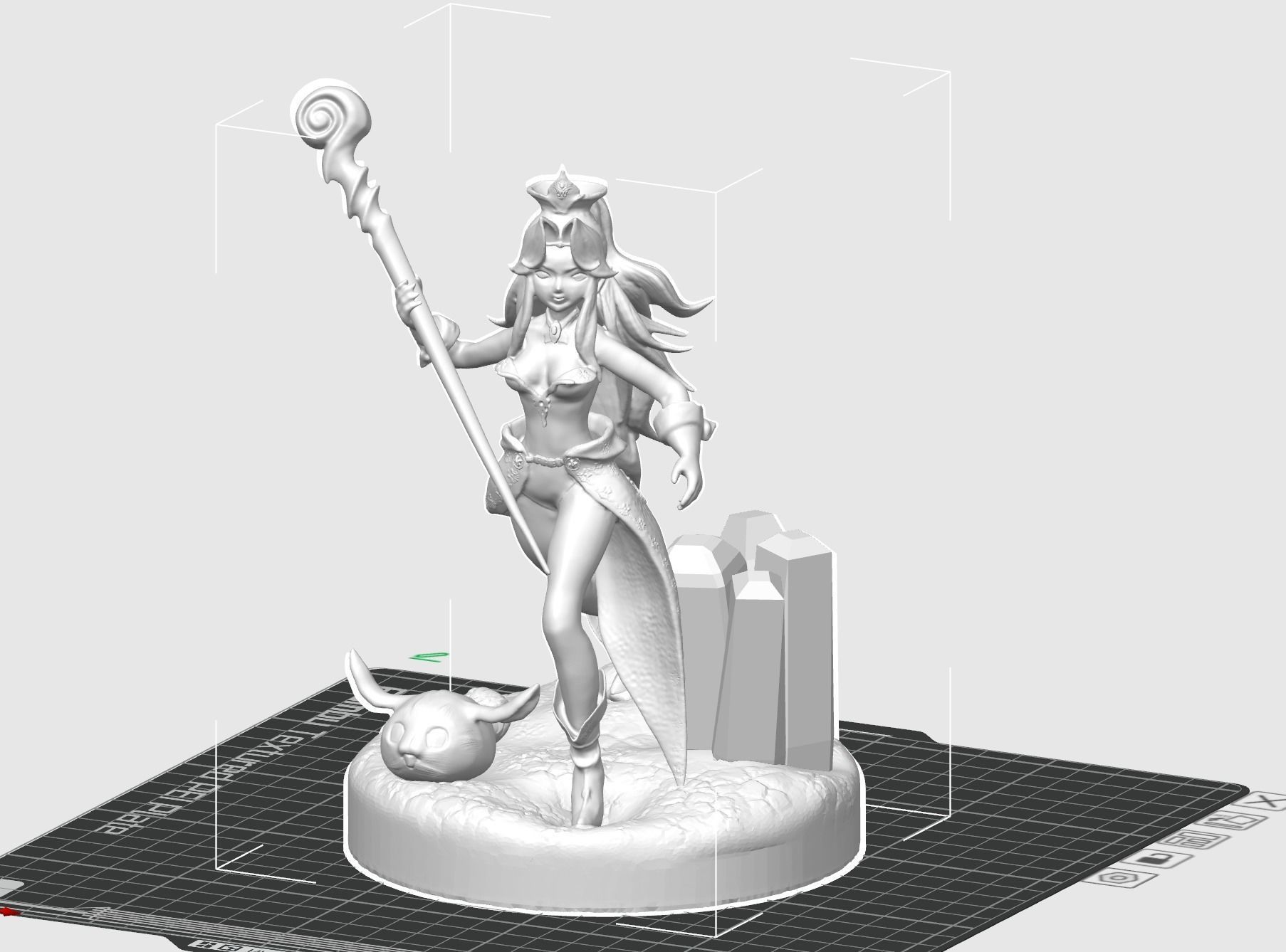Angela of Trails of MANA 3D print model_2
