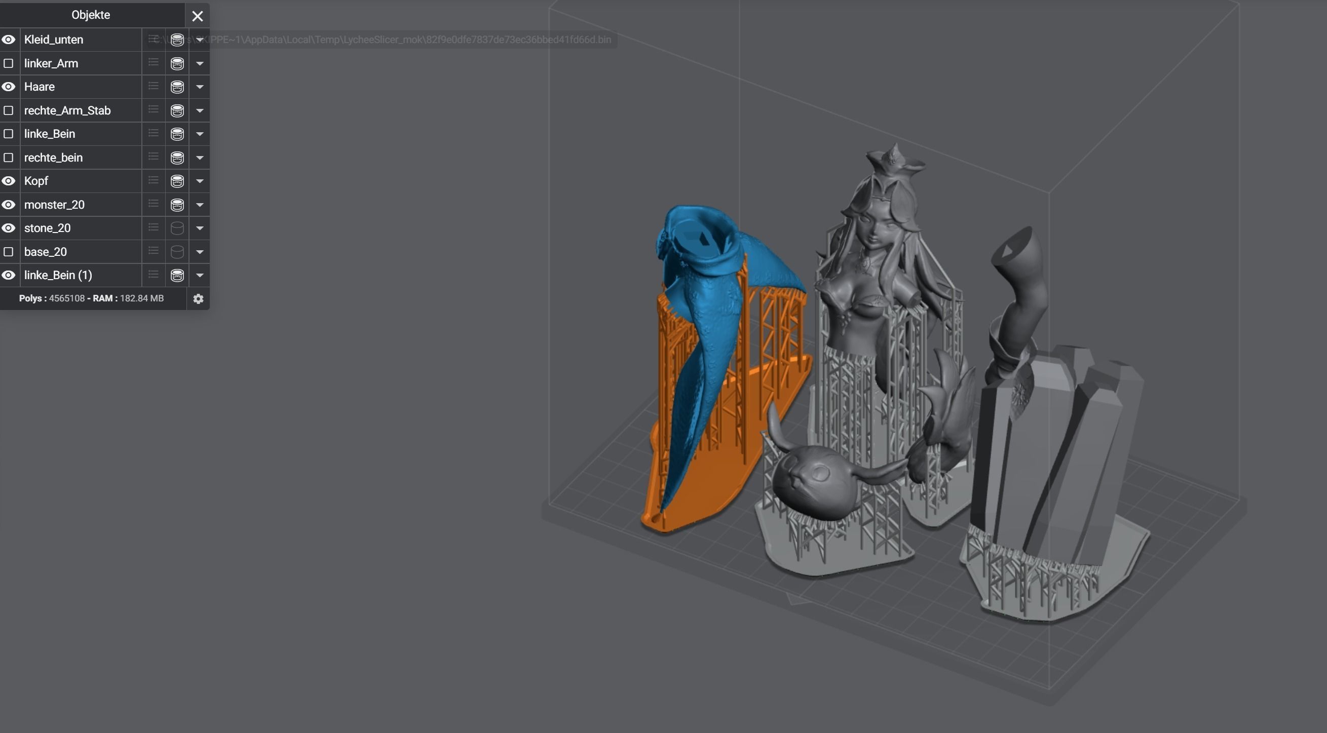 Angela of Trails of MANA 3D print model_7