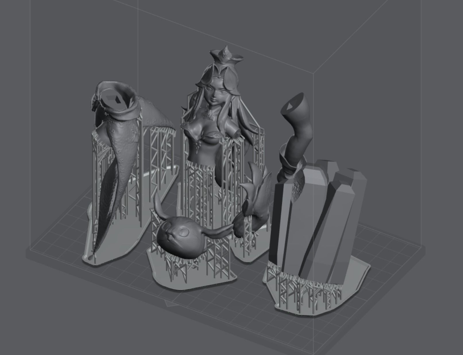 Angela of Trails of MANA 3D print model_8