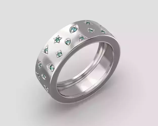 R 127 ring MALE sizes