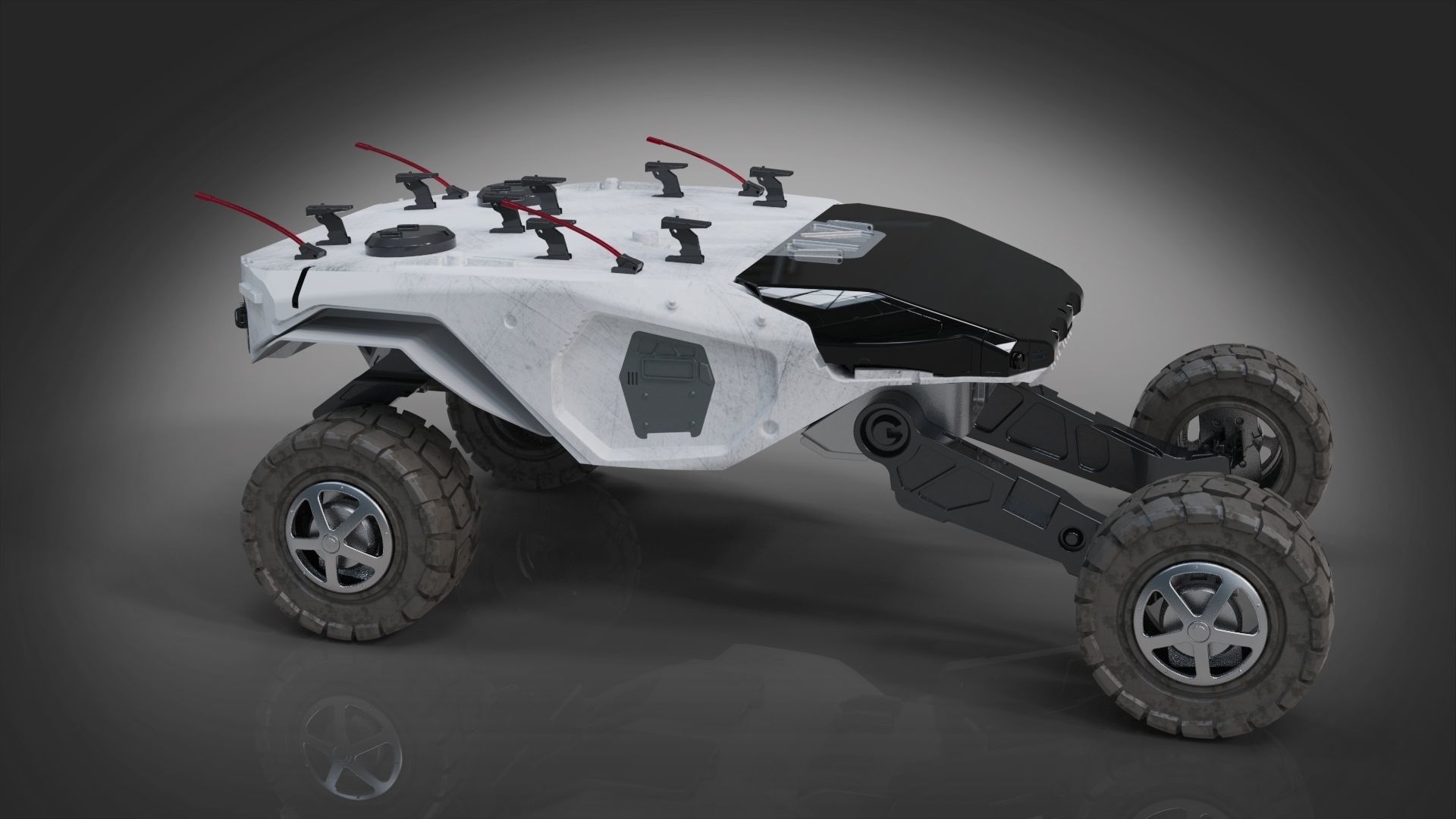 Vehicle mars transporter 3D model_10