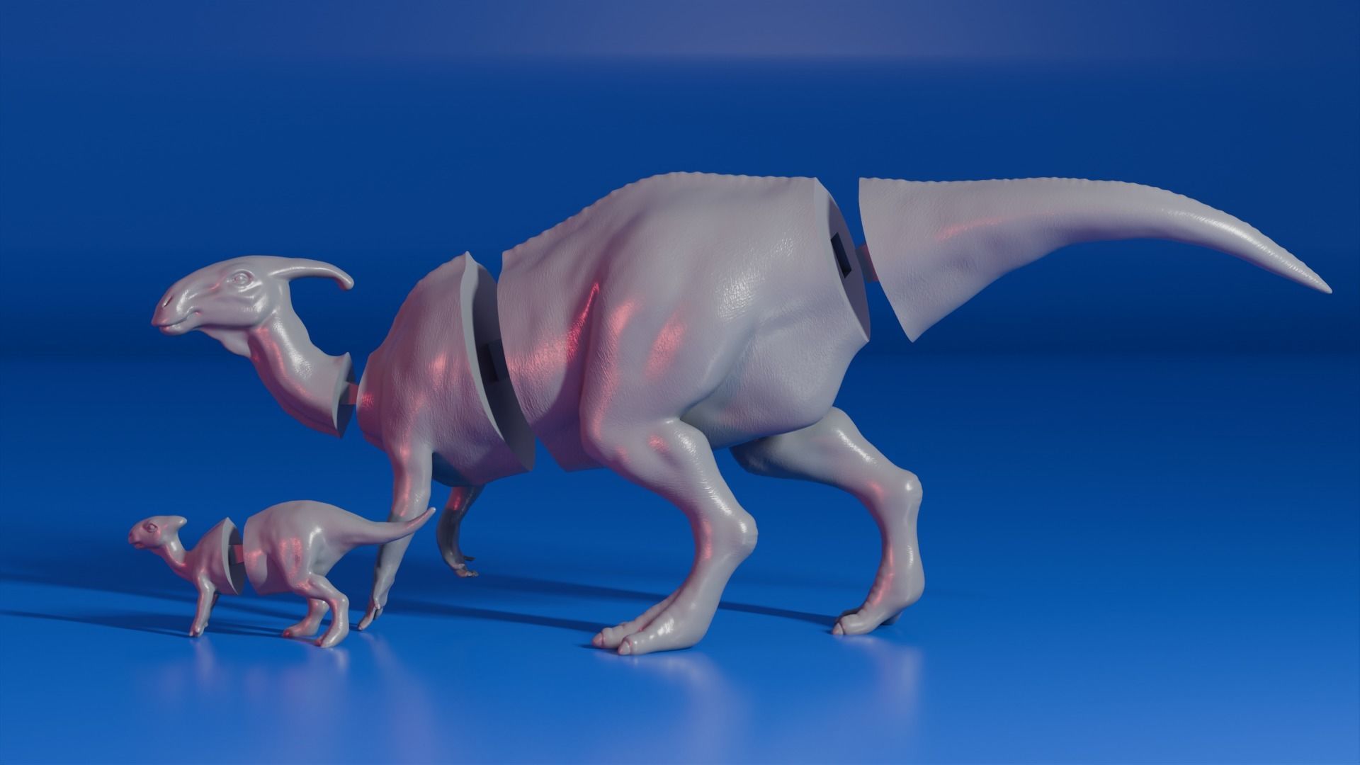 Dinosaurs Bundle Pack 5 Models for Printing 3D print model_38
