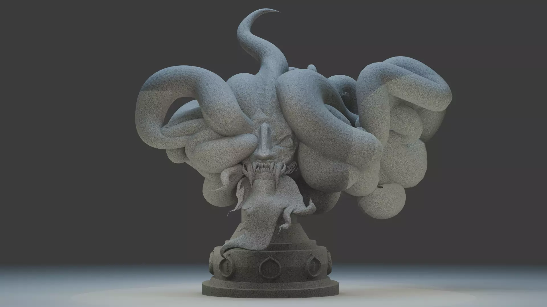 Elden Ring Bust Morgott The Omen King 3D print model