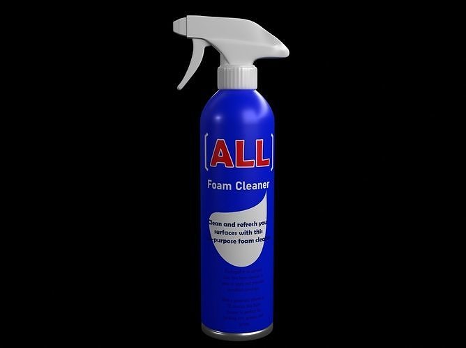 all purpose foam cleaner 3D model