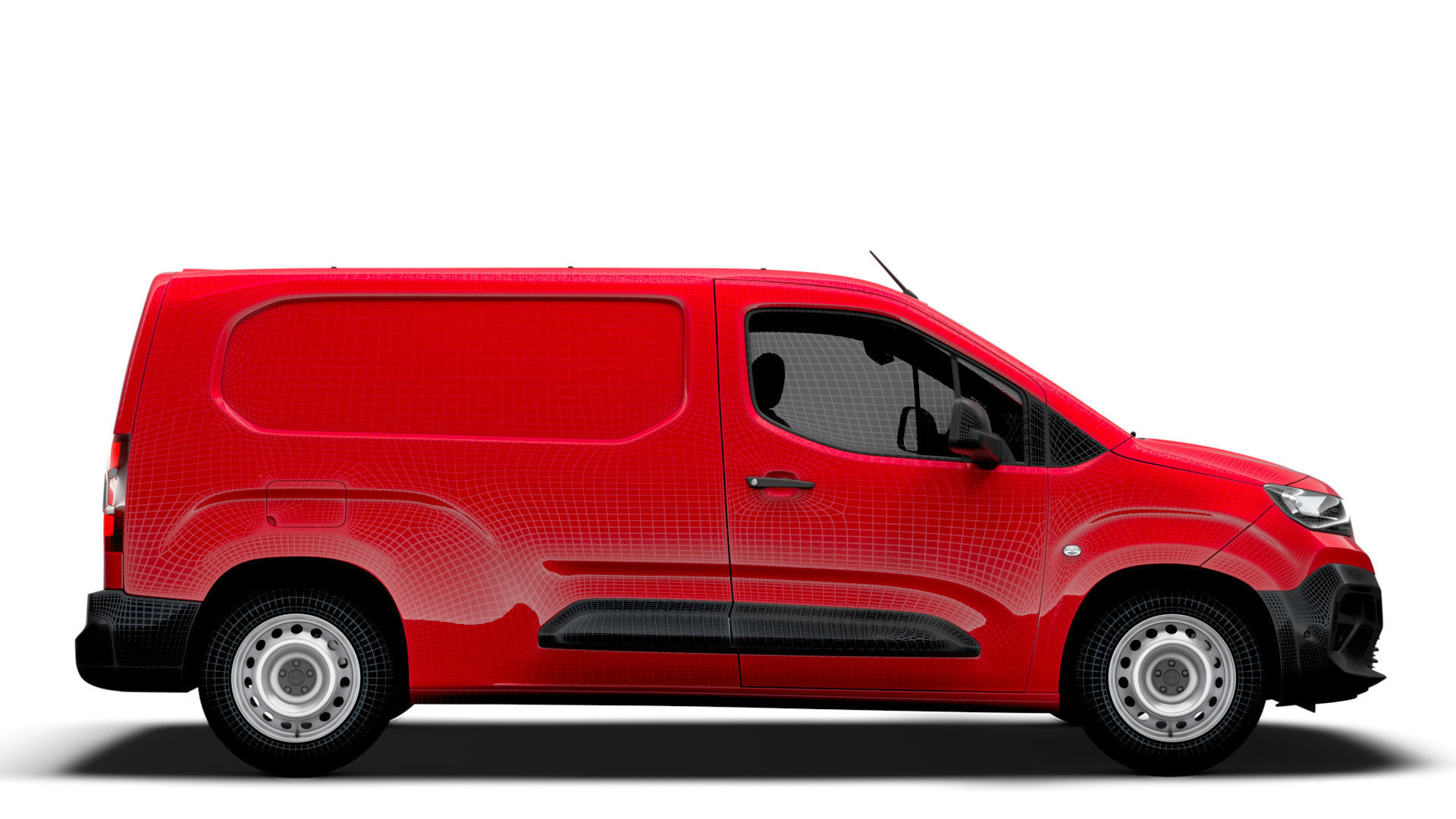 Citroen e Berlingo Van LWB 2024 3D model_15