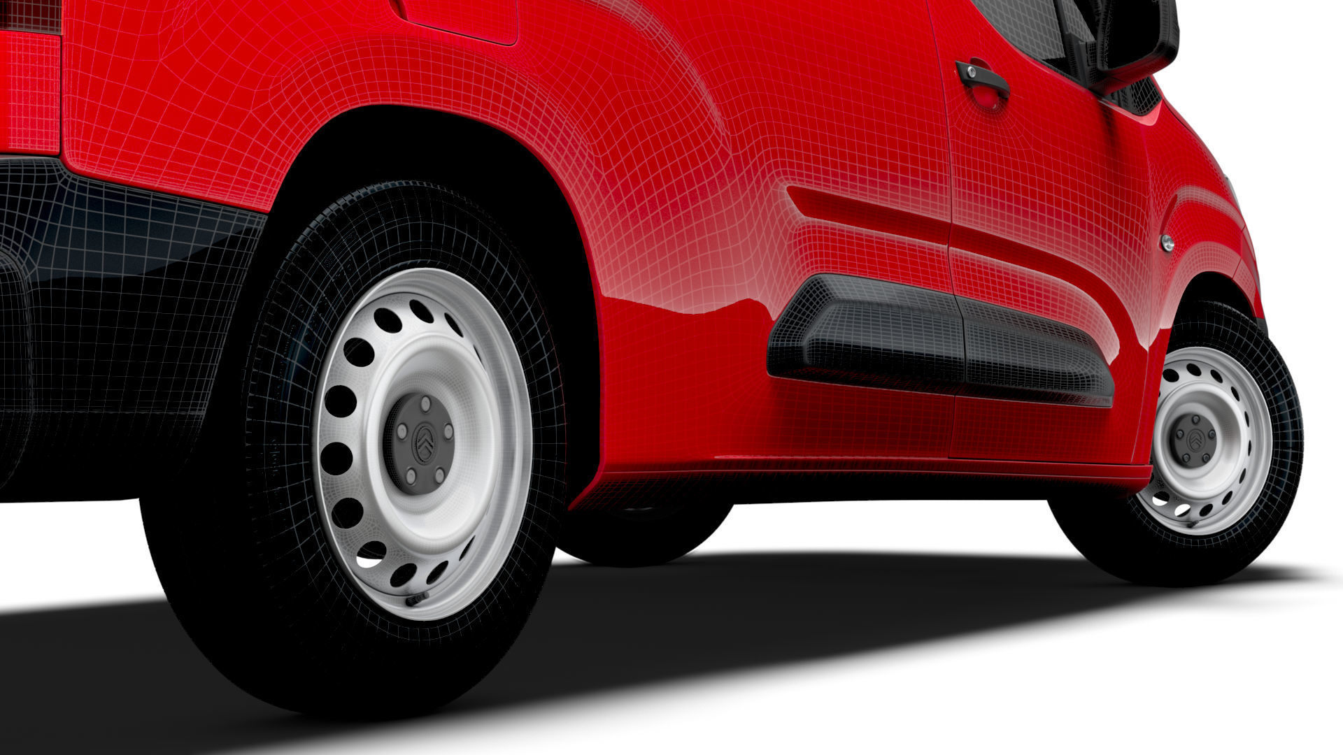 Citroen e Berlingo Van LWB 2024 3D model_25