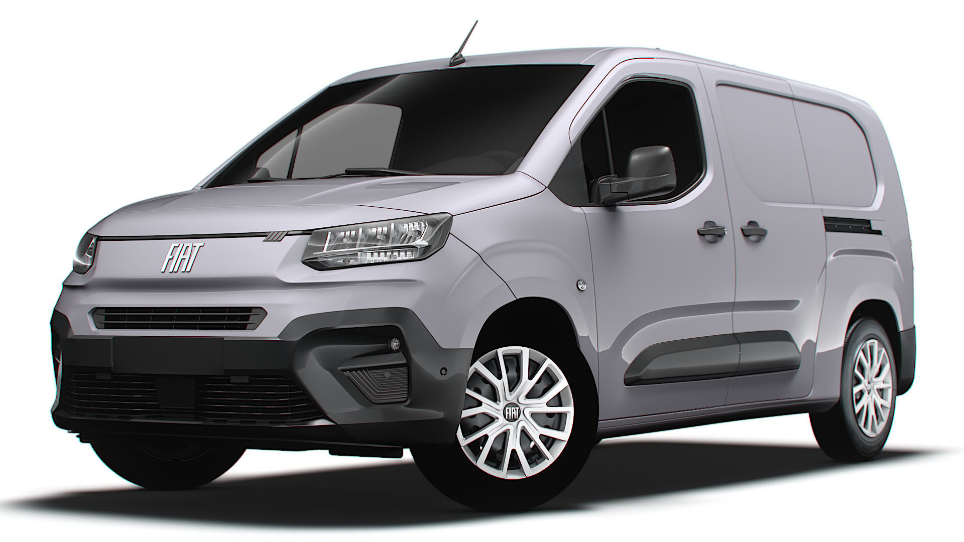 Fiat E Doblo Van LWB 2024 3D model_8